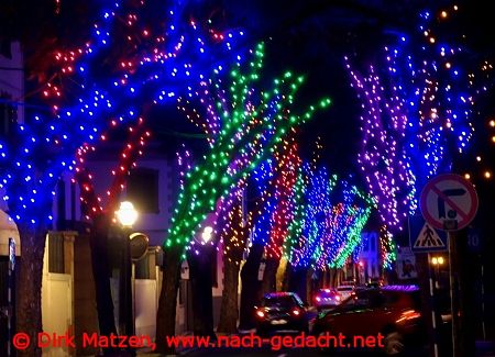 Funchal Weihnachtsbeleuchtung, Rua Joo de Deus