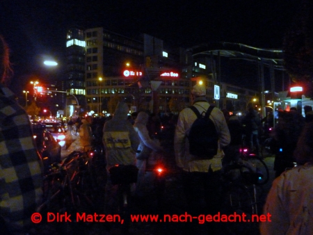 Critical Mass Hamburg Oktober 2012, Treffen Heiligengeistfeld