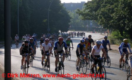 Cyclassics 2009, Anstieg zur Brcke Holstenkamp