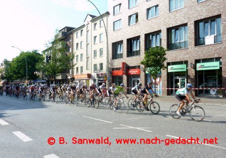 Cyclassics 2012, Gruppe Radrennfahrer