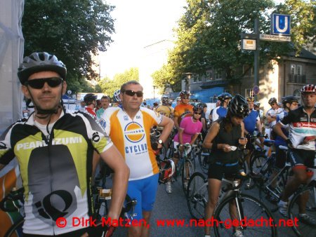 Cyclassics 2012, warten auf den Start