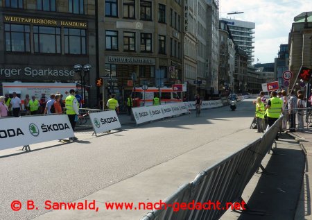 Cyclassics 2012, Zielgerade Mönckebergstraße