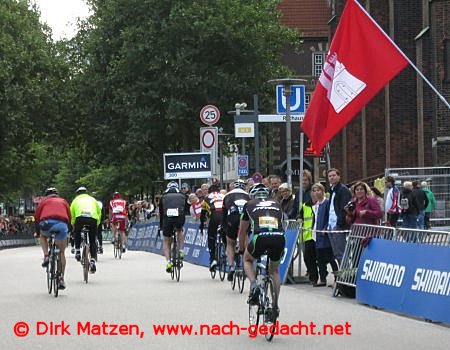 Cyclassics kurz vor dem Ziel