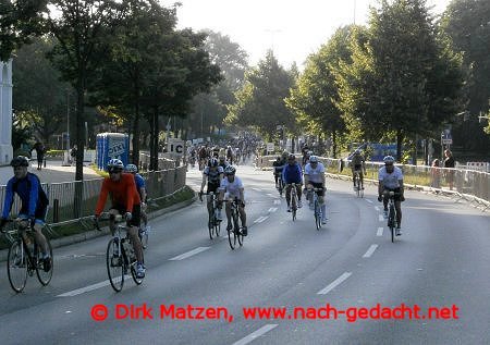 Cyclassics 2015, Start Alsterglacis