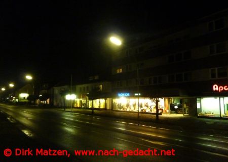 Verl Zentrum nachts