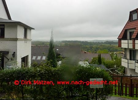 Hiddesen Ausblick whrend Auffahrt