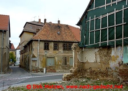 Ermsleben, verfallende Huser