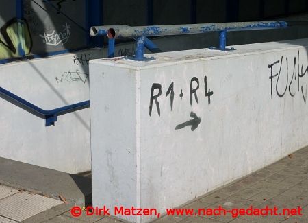Bergwitz, R1-Wegweiser