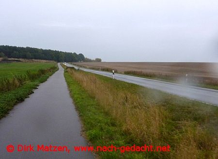 Radweg bei Bergholz