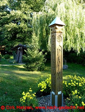Trebitz, Friedenssule