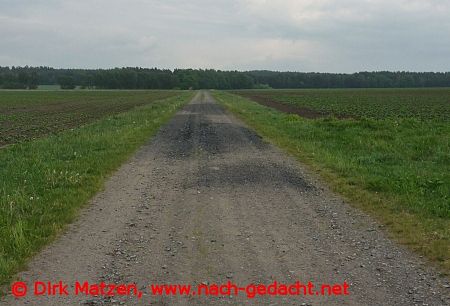 Radtour auf Schotter