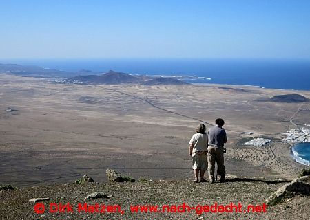 Lanzarote, Blick vom Famara Kliff