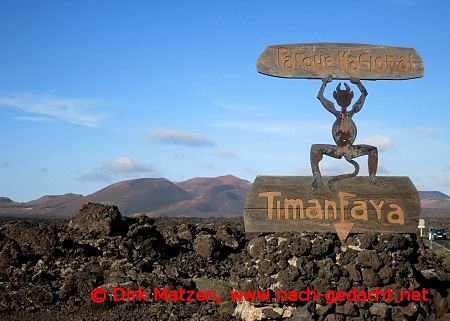 Lanzarote, im Nationalpark