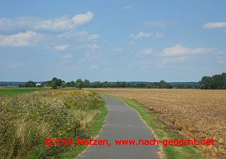 Kurve der Strecke