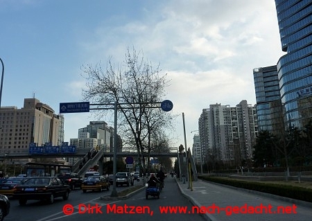 Radtour Peking, Trennung der Verkehrstrger