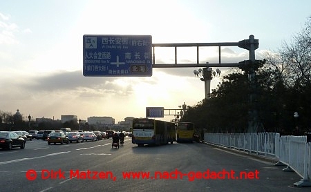 Radtour Peking, Chang'an Avenue