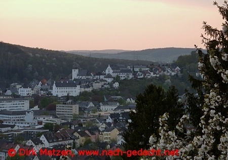 Arnsberg im Abendrot