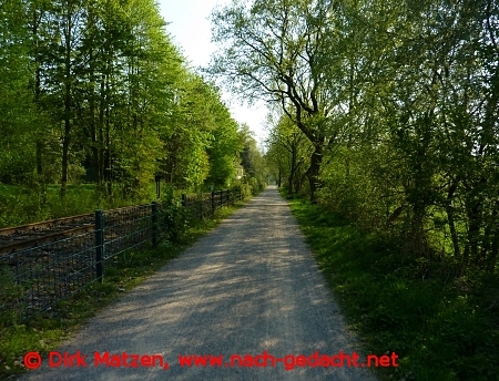RuhrtalRadweg Schotterweg