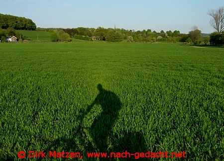 Ruhrtalradweg Schattenspiel