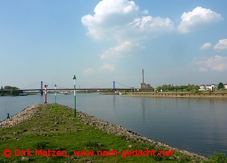 Ruhrmndung in den Rhein