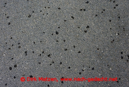 Rheinradweg, Regentropfen
