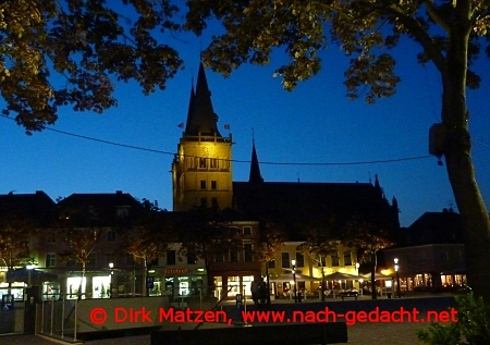 Xanten, Dom nachts