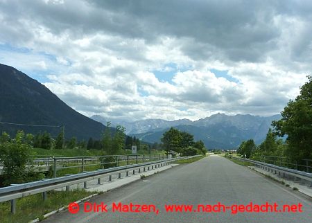 Richtung Garmisch-Partenkirchen