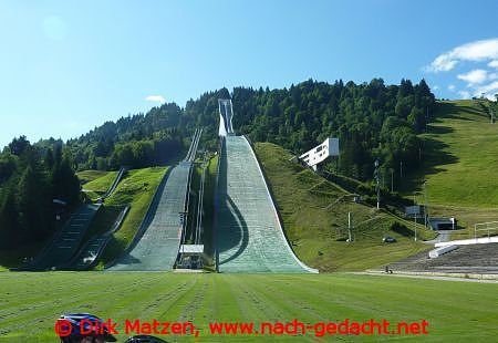 Garmisch-Partenkirchen, Skisprungschanzen