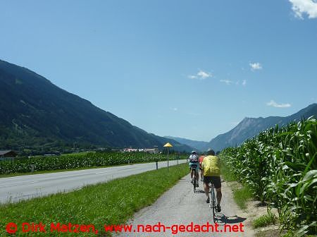 Innradweg bei Stams