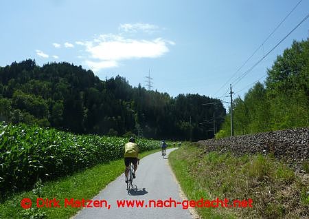 Innradweg bei Hoheneck