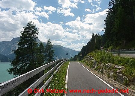 Radweg am reschensee