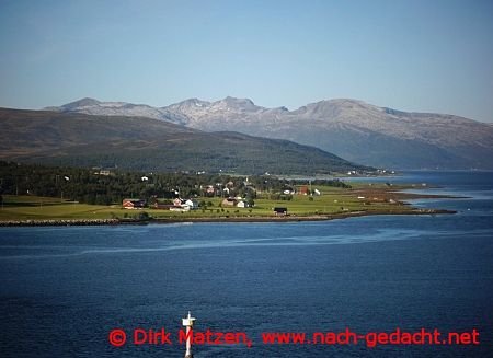 Blick von Brcke Troms