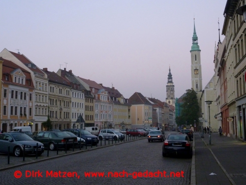 Grlitz Obermarkt abends