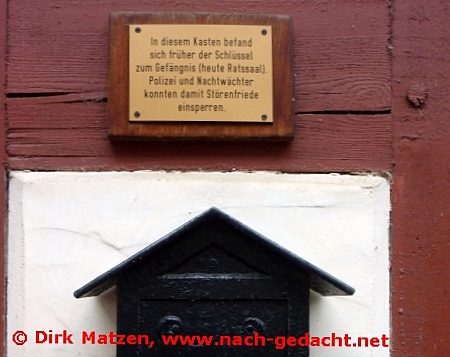 Ueckermnde, Gefngnisschlssel