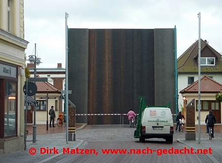 Ueckermnde, Klappbrcke offen