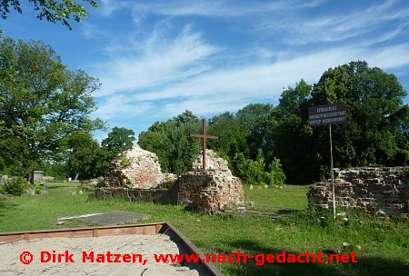 Ruinen in der Altstadt von Kostrzyn