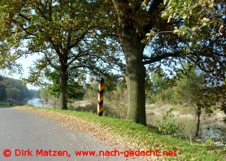Grenzpfosten bei Podrosche