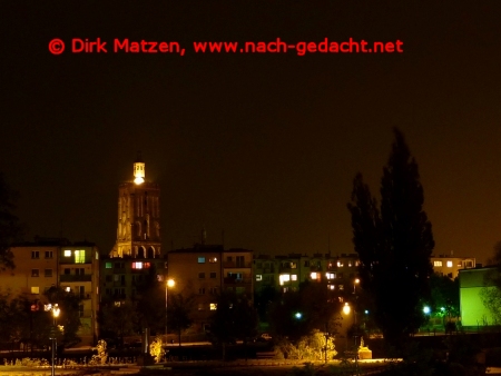 Gubin in der Nacht