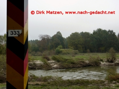 Grenzpfosten 333 bei Klein Bademeusel