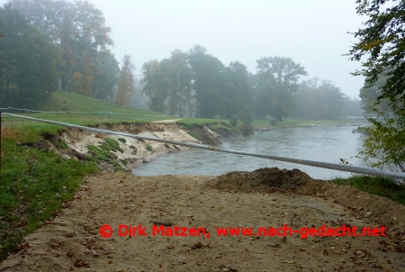 Hochwasser zerstrt Weg
