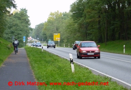 Bundesstrae nach Eisenhttenstadt