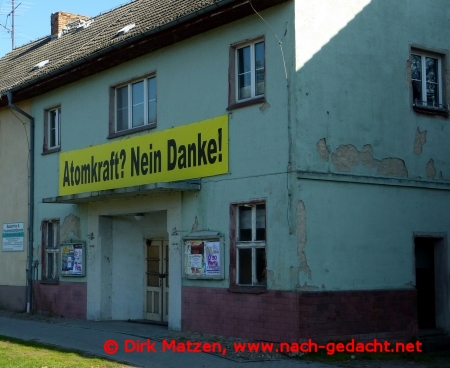 Gartz, Atomkraft Nein Danke