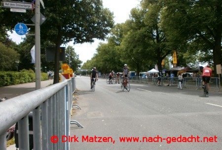 Velo Challenge Hannover, Zielankunft