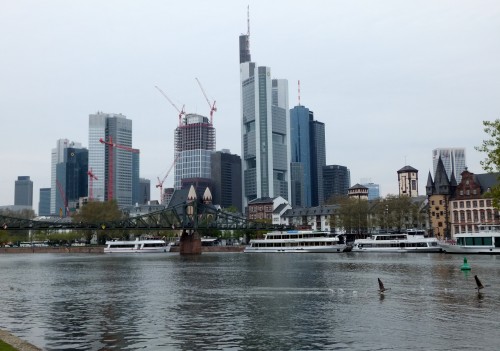 Frankfurt Skyline Finanzplatz