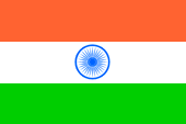 Nationalflagge Indien