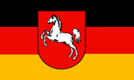 Landesflagge Niedersachsen