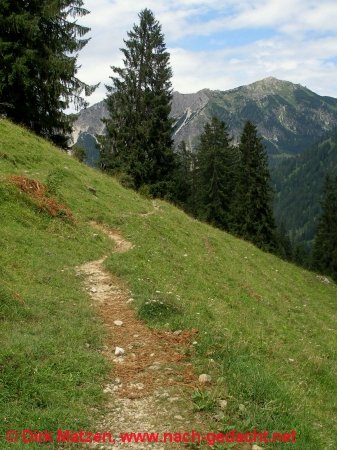 Allguer Alpen, Wanderweg