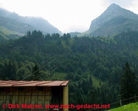 Brgndeletal, Lastenseilbahn zum Prinz-Luitpold-Haus