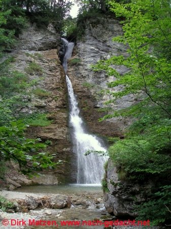 Wasserfall im Brgndeletal