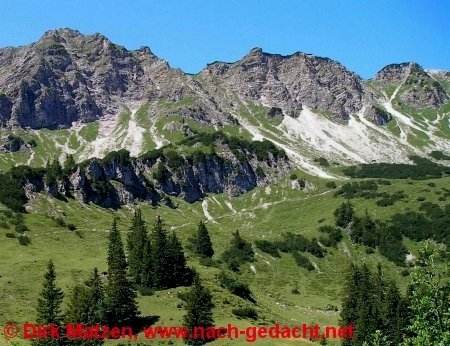 Allguer Alpen - Weg zum Breitenberg